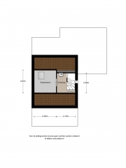 Plattegrond Welhaak 25 ZUIDWOLDE