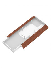 Plattegrond Boslaan 25 MIDWOLDA