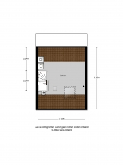 Plattegrond De Punter 61 HOOGEVEEN