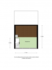 Plattegrond Overlangelstraat 67 TILBURG