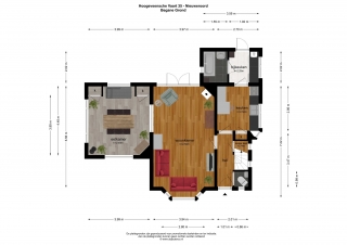 Plattegrond Hoogeveensche Vaart 35 NIEUWEROORD