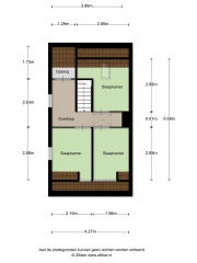 Plattegrond Kanaalweg 48 HOOGEVEEN