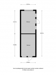 Plattegrond Kanaalweg 48 HOOGEVEEN