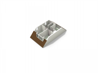 Plattegrond Kanaalweg 48 HOOGEVEEN