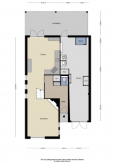 Plattegrond Kerklaan 19 SCHEEMDA