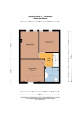 Plattegrond Sloutersverlaat 39 HOOGEVEEN