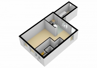 Plattegrond Sloutersverlaat 39 HOOGEVEEN