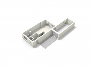 Plattegrond Rozemarijn 35 OOST WEST EN MIDDELBEERS