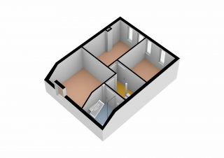 Plattegrond Sloutersverlaat 39 HOOGEVEEN