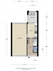 Plattegrond Wylster 14 DOKKUM