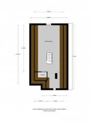 Plattegrond Stationsstraat 16 HOOGEVEEN