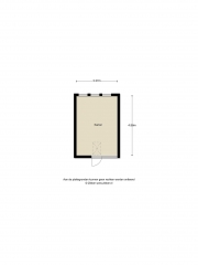 Plattegrond Stationsstraat 16 HOOGEVEEN