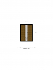 Plattegrond Stationsstraat 16 HOOGEVEEN