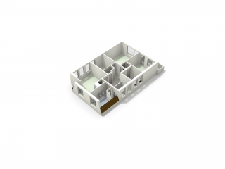 Plattegrond Stationsstraat 16 HOOGEVEEN