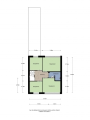 Plattegrond Baarlelaan 58 HOOGEVEEN