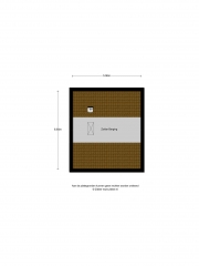 Plattegrond Baarlelaan 58 HOOGEVEEN