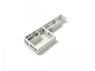 Plattegrond Baarlelaan 58 HOOGEVEEN