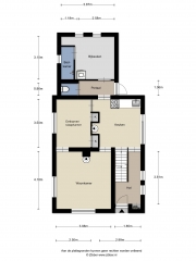 Plattegrond Venneweg 45 VEELERVEEN