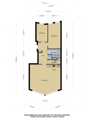 Plattegrond Ankersmidplein 49 ZAANDAM