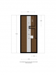 Plattegrond Jongemastraat 26 B BOLSWARD