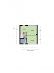 Plattegrond Sloodstraat 45 HOOGEVEEN