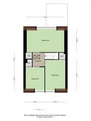 Plattegrond Duivenslagstraat 12 HOOGEVEEN