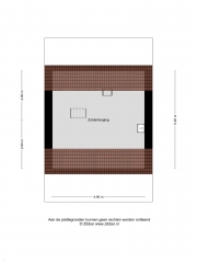 Plattegrond Duivenslagstraat 12 HOOGEVEEN