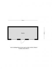 Plattegrond Duivenslagstraat 12 HOOGEVEEN