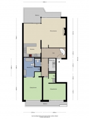 Plattegrond Wilbertsheem 12 WAALRE