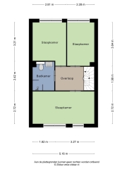 Plattegrond Berlageweg 19 GRONINGEN