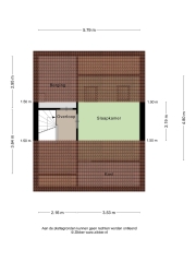Plattegrond Duindoornstraat 16 GRONINGEN