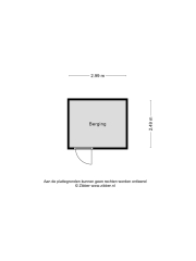 Plattegrond Duindoornstraat 16 GRONINGEN