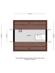 Plattegrond Ruischerwaard 44 GRONINGEN