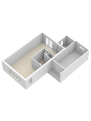 Plattegrond Ruischerwaard 44 GRONINGEN