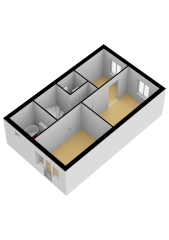 Plattegrond Anne Franklaan 47 HOOFDDORP