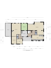Plattegrond D Wiersmastrjitte 29 KOLLUMERZWAAG