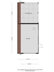 Plattegrond D Wiersmastrjitte 29 KOLLUMERZWAAG