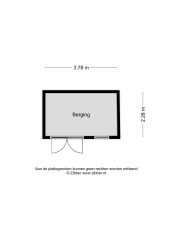 Plattegrond Abraham Steenhagenstraat 17 ALMELO