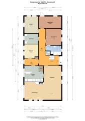 Plattegrond Hoogeveensche Vaart 16 NIEUWEROORD