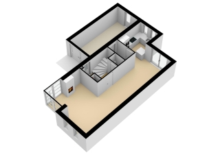 Plattegrond Winde 37 HOOGEVEEN