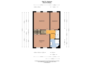 Plattegrond Algol 35 HOOGEVEEN