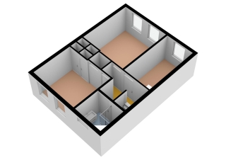 Plattegrond Algol 35 HOOGEVEEN