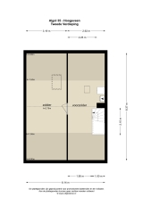 Plattegrond Algol 35 HOOGEVEEN