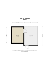 Plattegrond Algol 35 HOOGEVEEN