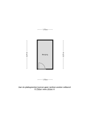 Plattegrond Jennerstraat 16 GRONINGEN