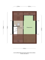 Plattegrond Christina Bakker-van Bossestraat 9 EINDHOVEN