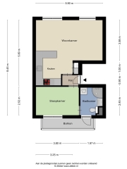 Plattegrond St Bonifaciuslaan 29A EINDHOVEN