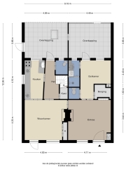 Plattegrond Nieuwstraat 65 ALMELO