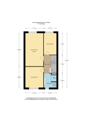 Plattegrond Percy Bridgmanstraat 24 ALMERE