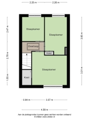 Plattegrond Acaciaplein 9 ALMELO